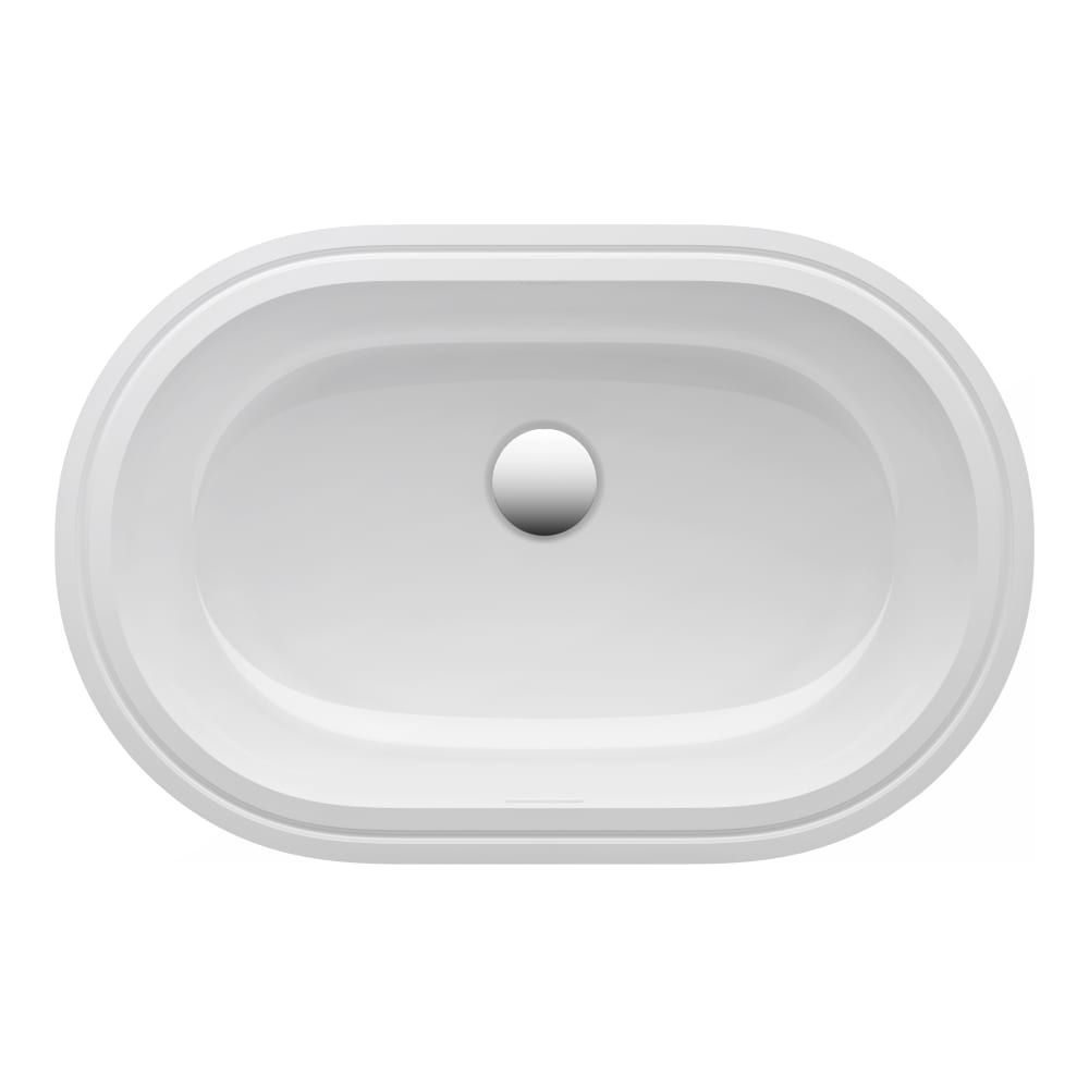 Praustuvas LAUFEN SAVOY 51 cm, montuojamas po stalviršiu, baltas, H8189450001091