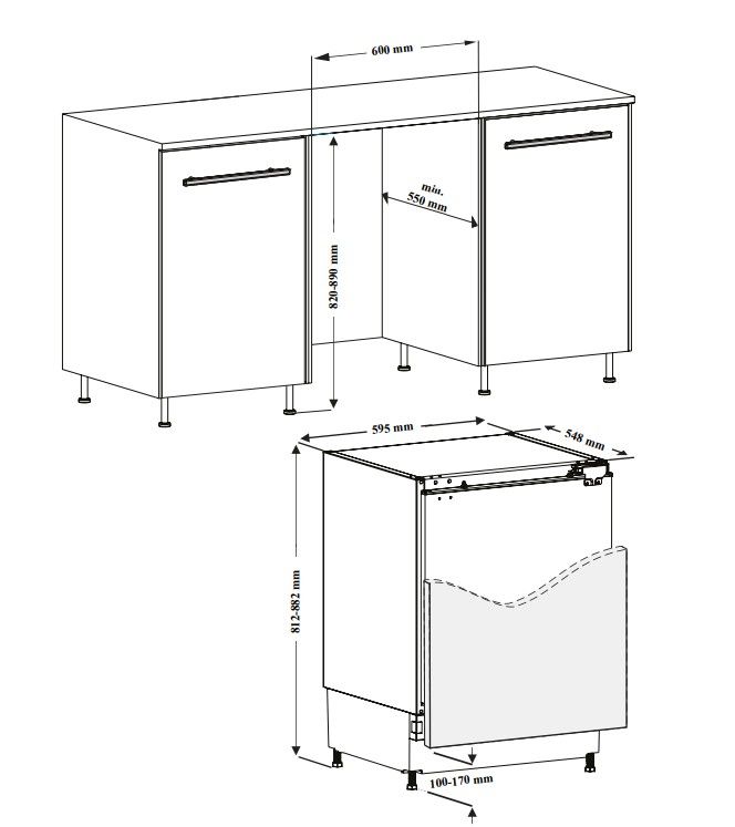 Šaldytuvas Kernau KBR 08122.2 Šaldytuvas Kernau KBR 08122.2