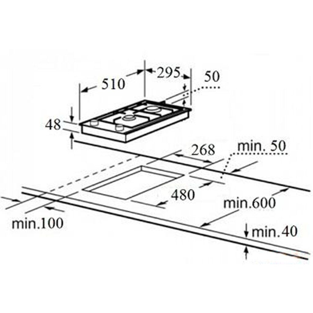 Kaitlentė Allenzi PG3020BG W