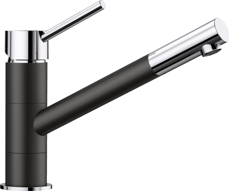 Plautuvės maišytuvas BLANCO KANO Juoda/chrome HD