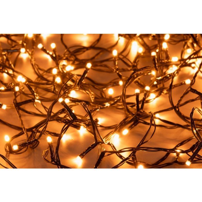 Girlianda Finnlumor 360 LED, gintarinė šviesa, juodas laidas, 36 m Girlianda Finnlumor 360 LED, gintarinė šviesa, juodas laidas, 36 m