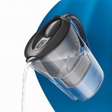 BRITA vandens filtravimo indas Marella XL (3,5l), Pilkas