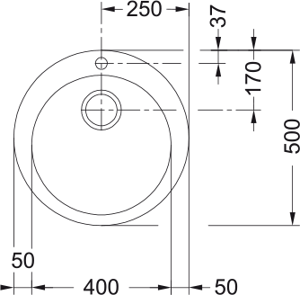 Plautuvė Tectonite FRANKE SINGLE 1, carbon juoda 1140463694