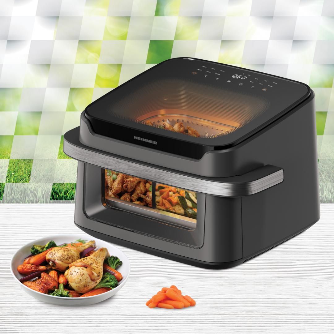Karšto oro gruzdintuvė 2200W, 10L HAF-C10DB22GREY HEINNER Karšto oro gruzdintuvė 2200W, 10L HAF-C10DB22GREY HEINNER