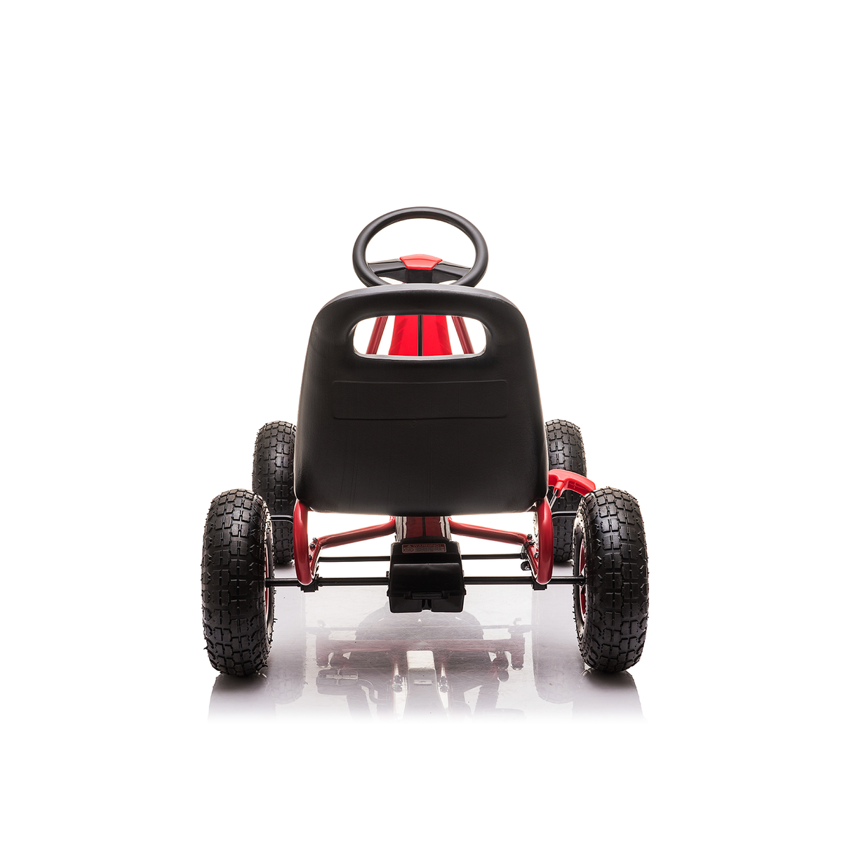Minamas vaikiškas kartingas HATIS, raudonas Minamas vaikiškas kartingas HATIS, raudonas