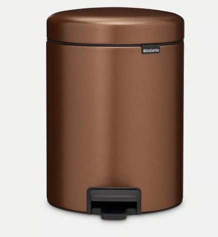 Šiukšlių dėžė Brabantia NewIcon 5L, Warm Bronze, 255229