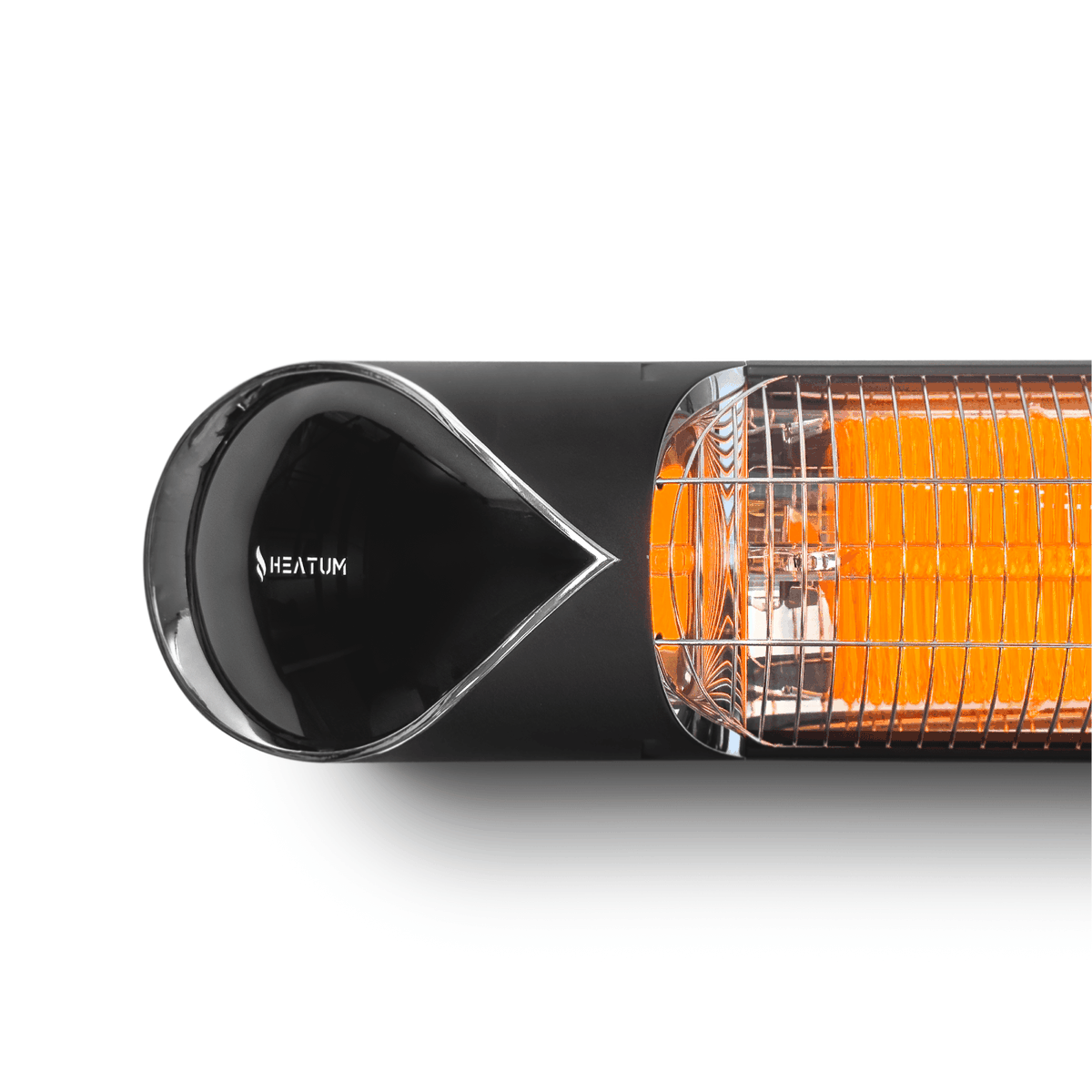 Infraraudonųjų spindulių šildytuvas Heatum CORE H2500R Black Infraraudonųjų spindulių šildytuvas Heatum CORE H2500R Black