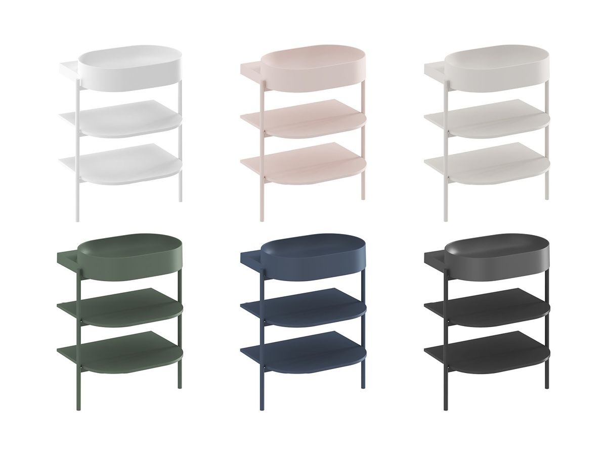 Spintelė po praustuvu Ravak CS Yard 60, Grey Green, D800008005