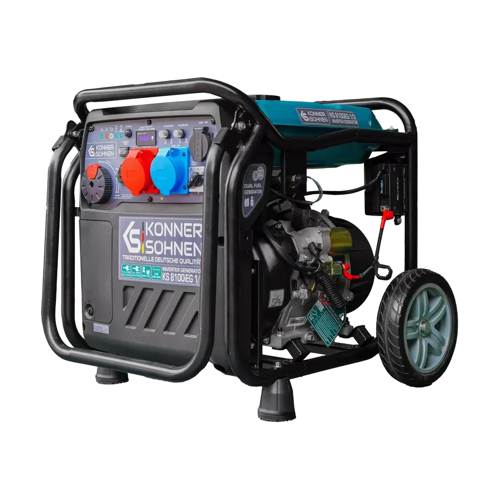 Inverterinis generatorius LPG/benzinas 8500W KS 8100iEG 1/3 KONNER & SOHNEN Inverterinis generatorius LPG/benzinas 8500W KS 8100iEG 1/3 KONNER & SOHNEN