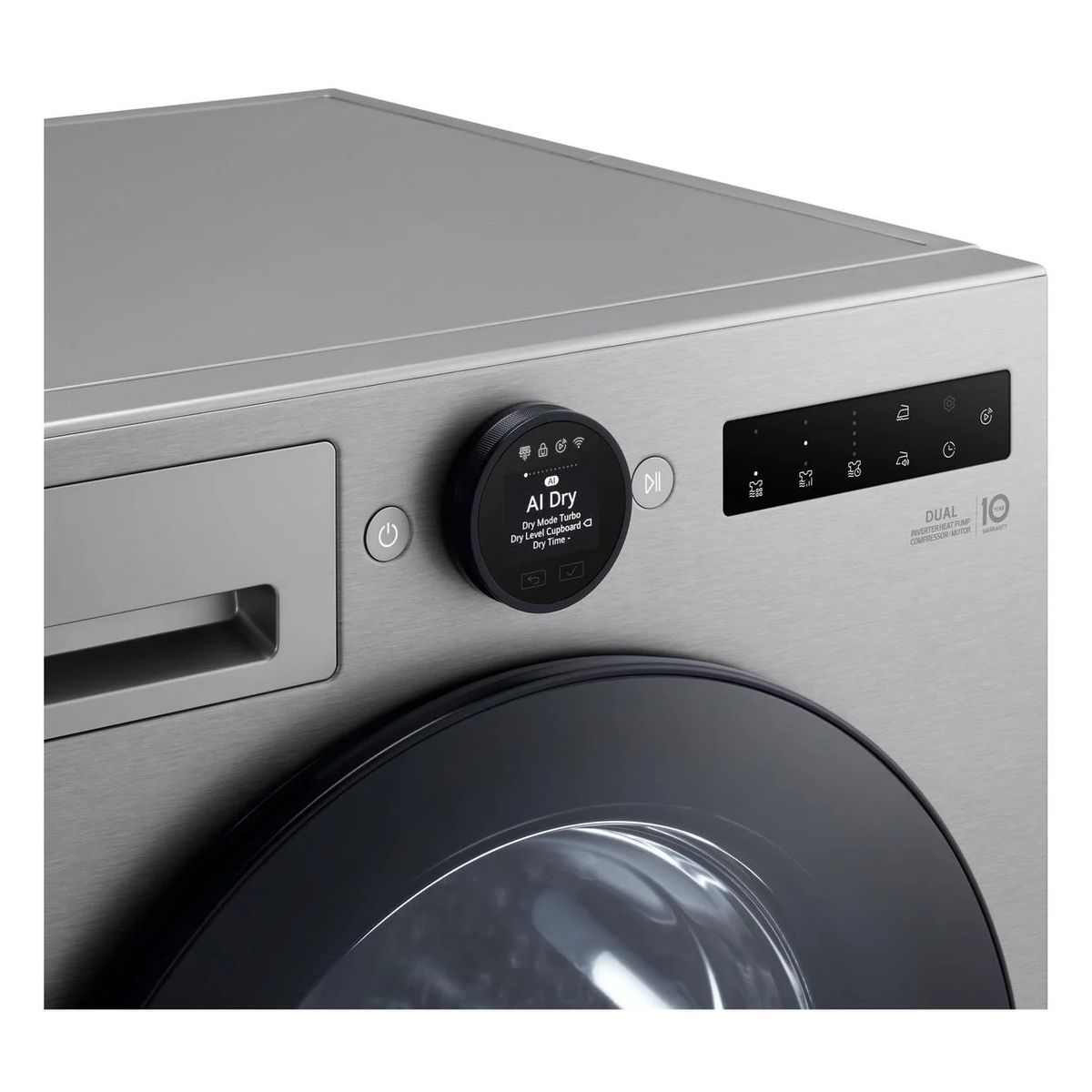 Džiovyklė LG RHX7010TSB, 10 kg Džiovyklė LG RHX7010TSB, 10 kg