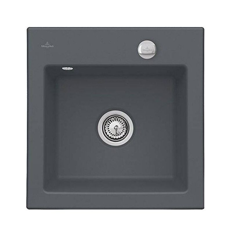 Keramikinė plautuvė Villeroy & Boch Subway 50 S Grafito
