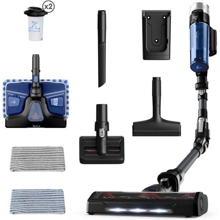 Dulkių siurblys - šluota Tefal X-FORCE FLEX 9.60 AQUA TY20C7WO Dulkių siurblys - šluota Tefal X-FORCE FLEX 9.60 AQUA TY20C7WO