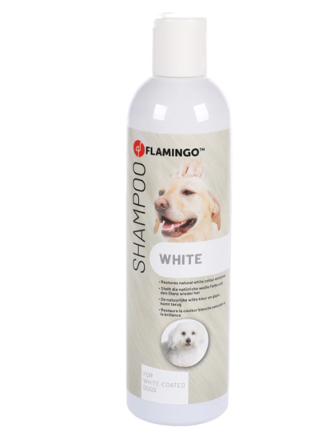 Šampūnas Flamingo Pet Products baltam kailiui 300 ml