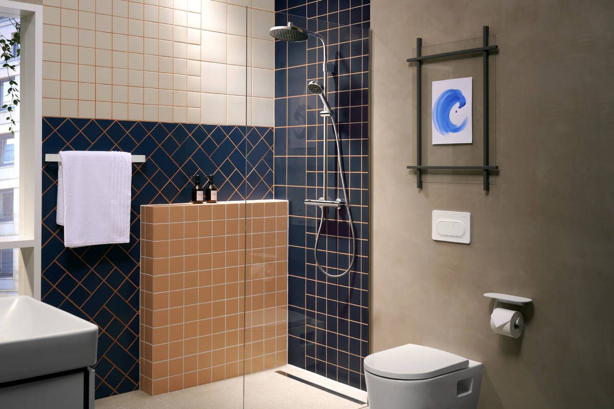 Dušo sistema hansgrohe Activera S, chromo 28078000