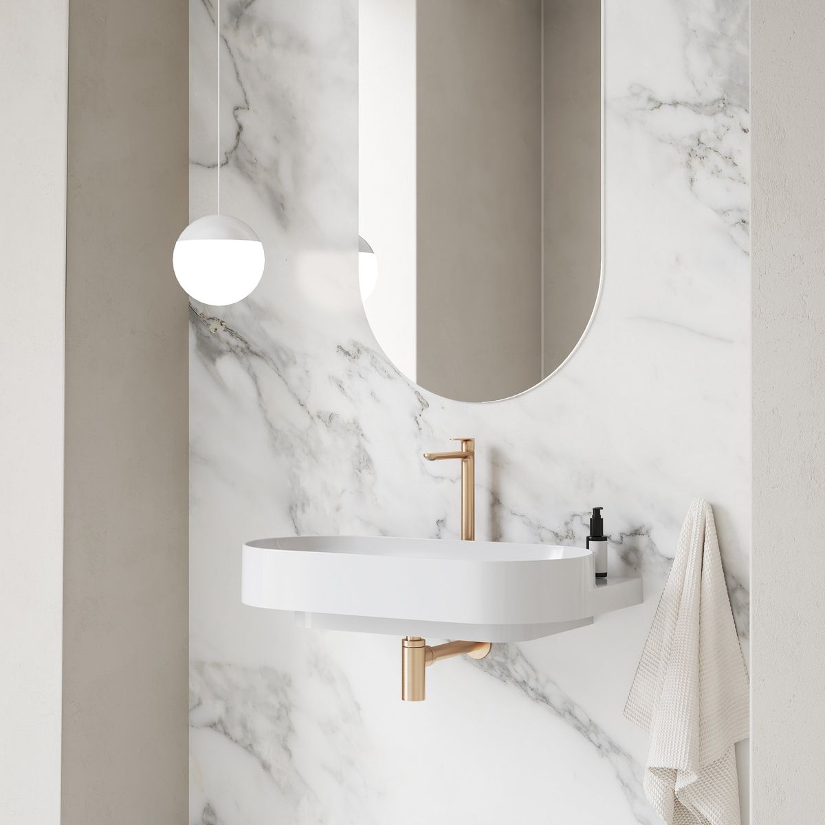 Ravak Praustuvo sifonas, šlifuoto rožinio aukso, X01842