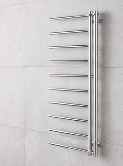 Rankšluosčių džiovintuvas PMH Apollo 50x150 cm, chromas, kairė, AP2C-L