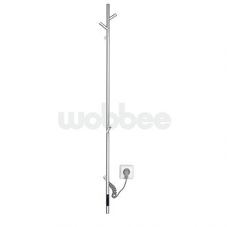 Elektrinis rankšluosčių džiovintuvas WOBBEE Burton 150 cm, chromas