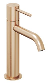 Praustuvo maišytuvas Espirit šlifuotas rožinis auksas be dugno vožtuvo, X070347