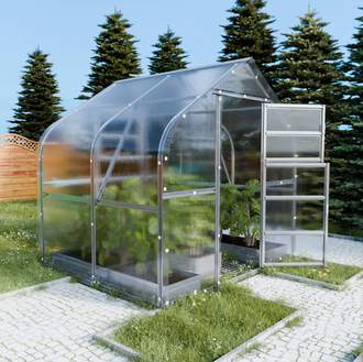 Šiltnamis KLASIKA DROP 20 m2 (plotis 2,5m), 6mm danga, ilgis 8m, 4779037494132, 2508004D