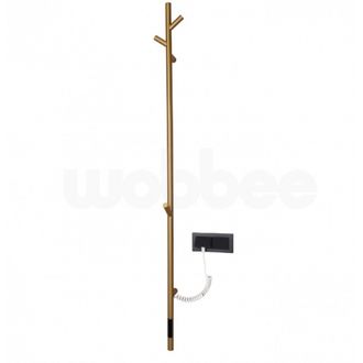 Elektrinis rankšluosčių džiovintuvas Wobbee Burton 8x150 cm, braižytas auksas