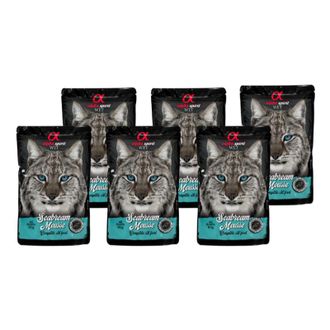 ALPHA SPIRIT WET putėsiai katėms su dorados žuvimi 85g 6vnt, ALPHG050007908