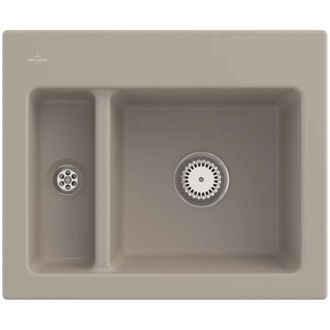 Keramikinė plautuvė Villeroy & Boch Subway 60 XM Migdolinė