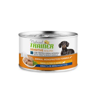 NT Sensitive No Gluten MINI Trout konservas su upėtakiu 150g (24), 925846