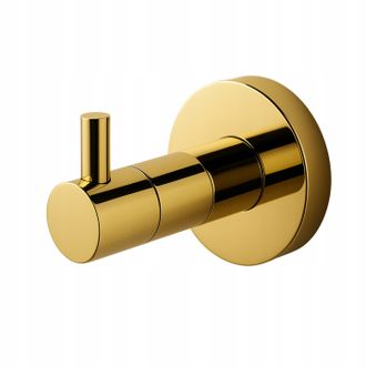 Kabliukas Balneo QUBE 1, blizgaus aukso sp., M0101080101