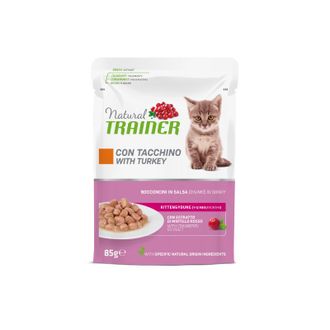 NT Cat Kitten Turkey konservai kačiukams 85g 12vnt, 925712