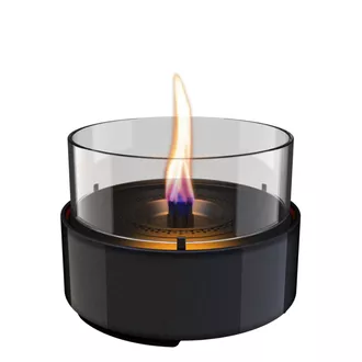 CAFE 18 stalo židinys, juodas, naudojamas Tenderfuel skystis