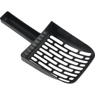 PET NOVA lopetėlė XL juoda, P-SCOOP-BLACKY