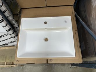 Praustuvas COLLARO 60x47 cm, baltas 4A336001