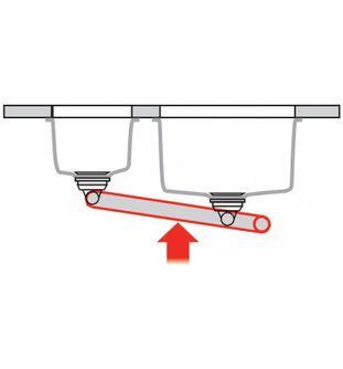 Jungtis dviems dubenims Franke, 1330006408
