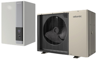 Šilumos siurblys oras/vanduo Atlantic ALFEA M Smart protect 11 MONOBLOKAS, R32 (024192, 750734, 075054)