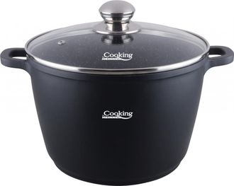 Puodas aliuminio su keramikos danga 10L 28x20cm HR-SCO-A0628A HEINNER