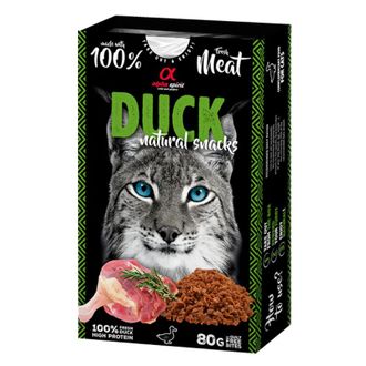 ALPHA SPIRIT NATURAL CAT skanėstai katėms su antiena 80g (6), ALPHG110000645