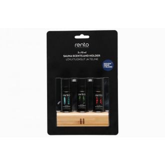 Pirties kvapų rinkinys su laikikliu RENTO 3X10 ml