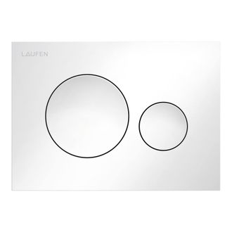 Vandens nuleidimo mygtukas Laufen Ineo Moon H9001140000001, baltas
