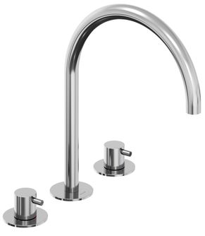 Praustuvo maišytuvas Ravak Espirit 270 mm, 3 dalių be dugno vožtuvo, Chrome X070195