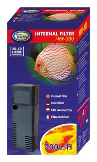 AQUA NOVA vidinis filtras 300l/h 20-50l, NBF-300