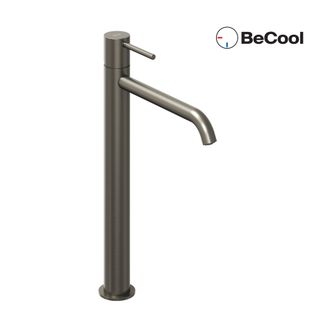 Ravak Praustuvo maišytuvas BeCool 340 mm be dugno vožtuvo, Graphite Brushed X070407