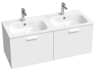 Praustuvo spintelė Ravak Chrome II 120, balta, rankenėlė 152 mm, balta X000001779