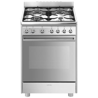 SMEG dujinė viryklė su elektrine orkaite CX68MF8-2