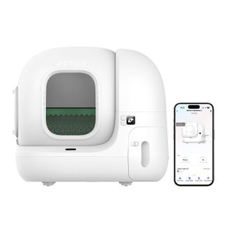 PETKIT automatinė kačių kraiko dėžė | Pura MAX 2 | 480 x 480 x 520 cm | Balta