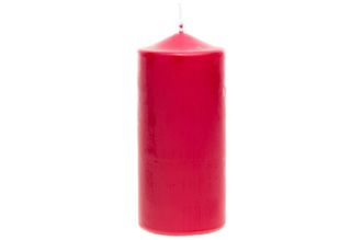 Cilindrinė žvakė Polar Kynttilät 7x15 cm, tamsiai raudona, 6410412592729