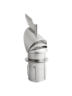 Neatveriamas besisukantis gaubtas kaminui Rotowent Dragon RO250CH-DR-PT