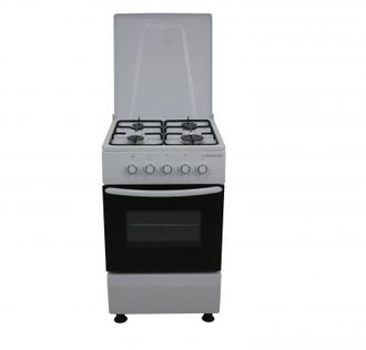Dujinė viryklė su dujine orkaite Schlosser FS4401MAZW, balta