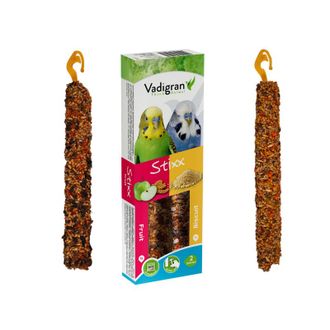 VADIGRAN Stixx Fruit-Biscuit papūgom 2 skoniai 90g (10), 18447