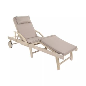 Sulankstomas gultas „St. Tropez“, smėlio spalvos