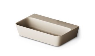 Praustuvas Paa QUADRO SilkSTONE® 70x43 cm caffe latte